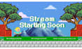 design pixel art stream overlay twitch graphics animated stream page