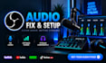 fix and setup streaming audio, goxlr, rodecaster and mic issues