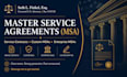 write an enterprise level master service agreement for corporate clients