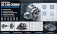 design a 3d cad model reverse engineering and scan to cad