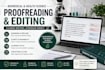 proofread and edit biomedical and health science documents