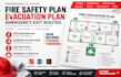 create fire evacuation plans emergency exit routes and fire safety plans