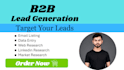 b2b lead generation with verified email lists