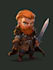 2d game character illustration