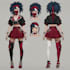 do anime character sheet