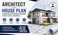 be your architect for house plan construction permit drawing structural engineer