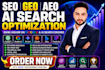 optimize your website with SEO, GEO, aeo and ai search optimization
