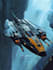 draw high quality spaceship concept
