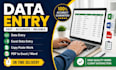 do data entry works