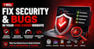 fix security and bugs in your vibe coded website