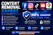 remove copyright infringing and google search results