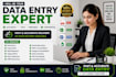 do fast and accurate data entry and data conversion