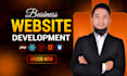build custom react business websites and web development