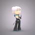 make a stylized 3d chibi character ready for animation