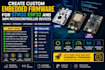 create custom embedded firmware for stm32, esp32, and arm microcontroller device