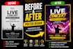 design posters design, flyer design, and advertisements
