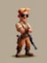 design 2d game character illustration