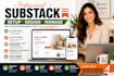 setup substack account design substack newsletter manage substack post