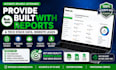provide builtwith reports and  tech stack data, website leads