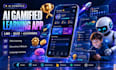 build ai gamification kids learning app lms educational website quiz app edtech