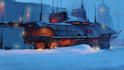 create atmospheric sci fi  and post apocalyptic environment concept art