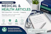 write professional medical and health articles