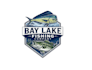 design superb unique fishing  logo with satisfaction guaranteed