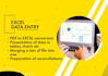 do professional PDF to excel conversion
