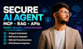 build a secure ai agent with mcp server and rag integration