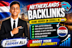 high quality dutch netherlands SEO backlinks
