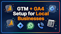 set up GTM and ga4 conversion tracking for your website