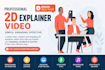 create 2d explainer video