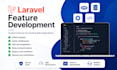 develop new features for your laravel web application