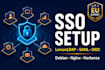 do sso setup with lemonldap for saml, oidc and cas on linux