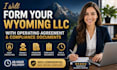 form your wyoming llc with operating agreement and compliance documents