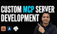 build a custom mcp server for claude cursor and ai agents