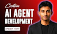 do custom ai voice agents development, with custom backend