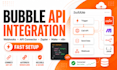 do bubble io API integration webhooks zapier make n8n