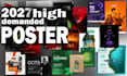 create modern new trending posters to you