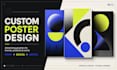 design professional posters and advertising graphics