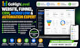 create gohighlevel sales funnel, ghl website design,  vapi ai, ghl CRM