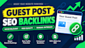 build niche relevant guest post backlinks for your SEO
