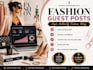 build high authority fashion guest posts