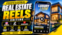 edit engaging real estate reels