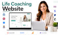 build life coaching website, consultant website with booking system