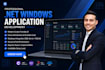 develop professional dot net windows desktop application