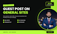 get you permanent guest post backlinks on general sites