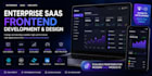 create professional saas UI UX and frontend development
