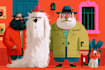 draw a cute and funny cartoon illustration