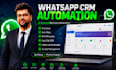 setup whatsapp CRM automation with ai chatbot and bulk msg